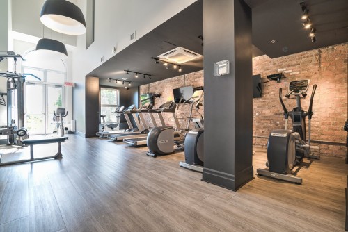 Exercise Room - 807-1800 Boul. René-Lévesque O., Montréal (Ville-Marie), QC - Indoor Photo Showing Gym Room