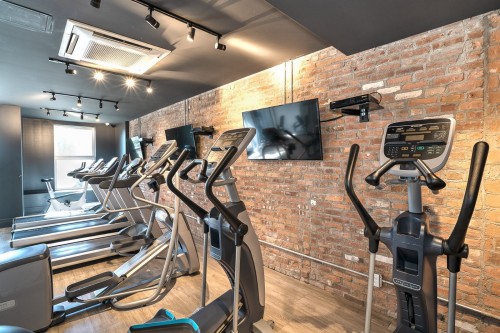 Exercise Room - 807-1800 Boul. René-Lévesque O., Montréal (Ville-Marie), QC - Indoor Photo Showing Gym Room