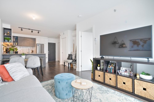 Living Room - 807-1800 Boul. René-Lévesque O., Montréal (Ville-Marie), QC - Indoor Photo Showing Living Room