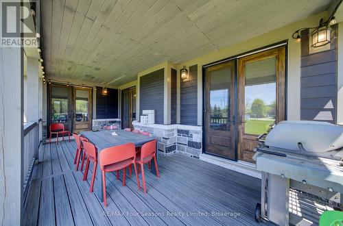 9 Windrose Valley Boulevard, Clearview, ON - Outdoor With Deck Patio Veranda With Exterior