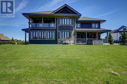 9 Windrose Valley Boulevard, Clearview, ON - Outdoor With Deck Patio Veranda With Facade
