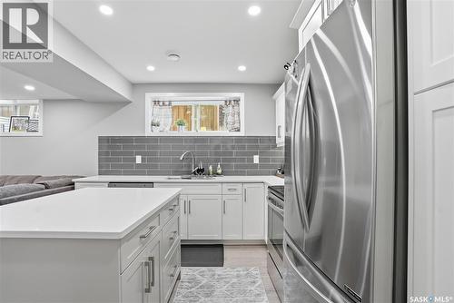 416 Golden Willow Way, Warman, SK - Indoor Photo Showing Kitchen With Upgraded Kitchen