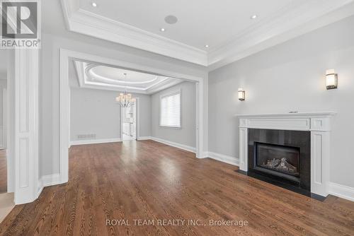 130 Elmwood Avenue, Richmond Hill, ON - Indoor Photo Showing Living Room With Fireplace