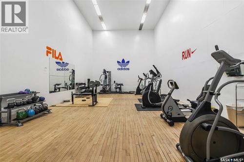 202D1 1121 Mckercher Drive, Saskatoon, SK - Indoor Photo Showing Gym Room