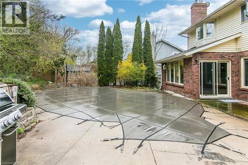 Salt water inground pool - 1774 Old Mill Road, Kitchener, ON - Outdoor