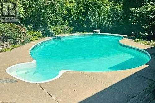 1774 Old Mill Road, Kitchener, ON - Outdoor With In Ground Pool With Backyard