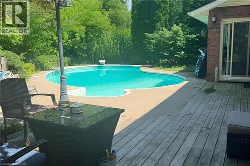 1774 Old Mill Road, Kitchener, ON - Outdoor With In Ground Pool With Deck Patio Veranda