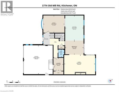 Main Floor - 1774 Old Mill Road, Kitchener, ON - Other
