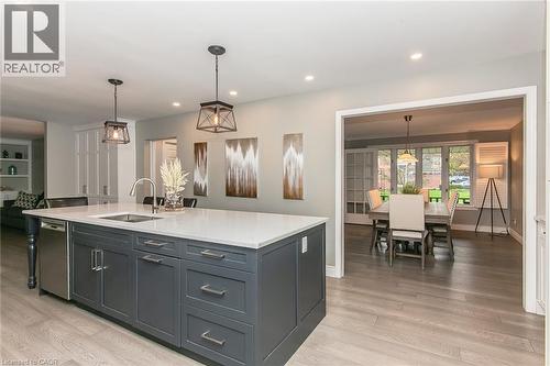 Large island with seating - 1774 Old Mill Road, Kitchener, ON - Indoor