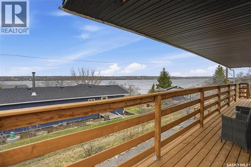 608 Aurora Street, Saskatchewan Beach, SK - Outdoor With Body Of Water With Deck Patio Veranda With View With Exterior