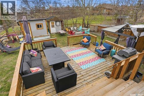 608 Aurora Street, Saskatchewan Beach, SK - Outdoor With Deck Patio Veranda