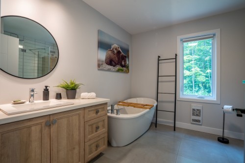Salle de bains - 232 Ch. Du Pavillon-Kanata, Amherst, QC - Indoor Photo Showing Bathroom