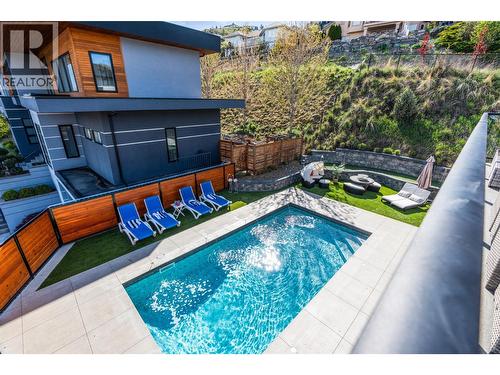 7938 Graystone Drive, Coldstream, BC - Outdoor With In Ground Pool With Deck Patio Veranda