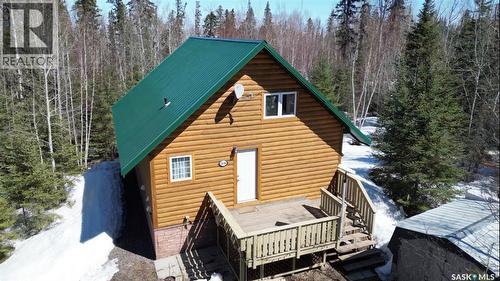 Sk 2404 Wapoos Place, Northern Admin District, SK - Outdoor With Deck Patio Veranda