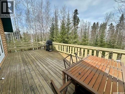 Sk 2404 Wapoos Place, Northern Admin District, SK - Outdoor With Deck Patio Veranda