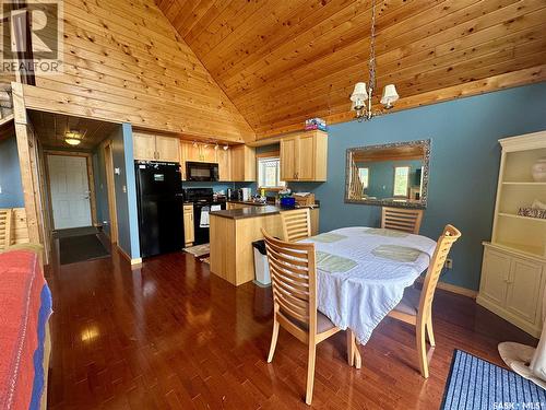 Sk 2404 Wapoos Place, Northern Admin District, SK - Indoor Photo Showing Dining Room