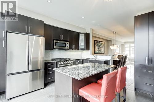 21 Ruby Lang Lane, Toronto, ON - Indoor Photo Showing Kitchen With Stainless Steel Kitchen With Upgraded Kitchen