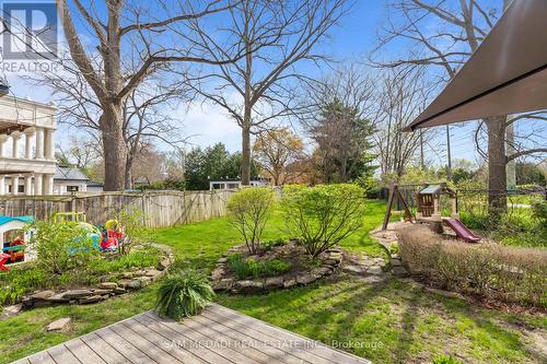 1296 Clarkson Road N, Mississauga, ON - Outdoor With Deck Patio Veranda With Backyard