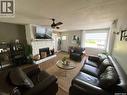 610 Aurora Street, Saskatchewan Beach, SK  - Indoor Photo Showing Living Room With Fireplace 