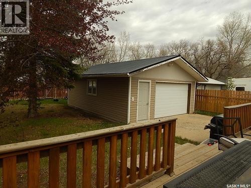 222 Westview Drive, Coronach, SK - Outdoor With Deck Patio Veranda With Exterior