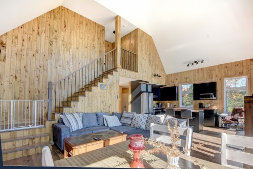 Salon - 110 Ch. Des Aigles, Saint-Michel-Des-Saints, QC - Indoor Photo Showing Living Room