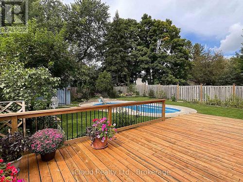 73 Wright Crescent, Caledon, ON - Outdoor With In Ground Pool With Deck Patio Veranda