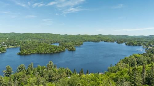 Photo aérienne - 1647 Ch. De Mont-Howard, Saint-Adolphe-D'Howard, QC 
