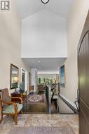 Entry with vaulted ceiling - 
