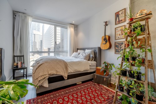Master Bedroom - 809Z-1188 Av. Union, Montréal (Ville-Marie), QC 