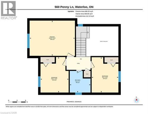 Floor plan - 560 Penny Lane, Waterloo, ON 