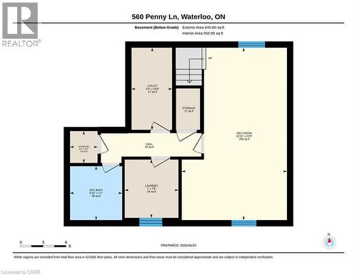 Floor plan - 560 Penny Lane, Waterloo, ON 