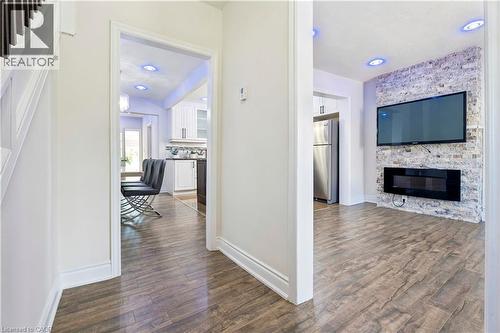 180 Campbell Avenue, Hamilton, ON - Indoor With Fireplace