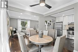 Dining area with view to living space & kitchen - 