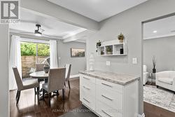 View from kitchen to dining & living - 