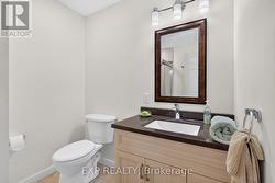 Lower level 3 piece bath. - 