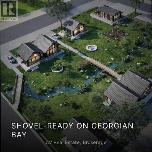Site Plan Rendering - 581 Tiny Beaches Road N, Tiny, ON 