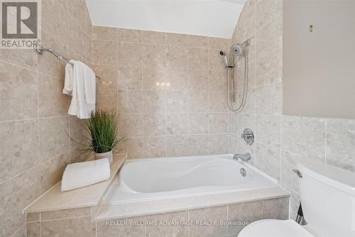 Soaker tub in main bath - 72 Bonacres Avenue, Toronto, ON 