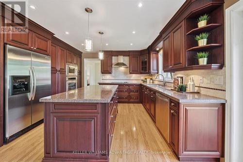 Large island & plenty of counter space - 72 Bonacres Avenue, Toronto, ON 
