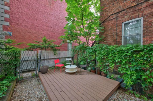 Courtyard - 87 Rue Milton, Montréal (Le Plateau-Mont-Royal), QC - Outdoor With Exterior