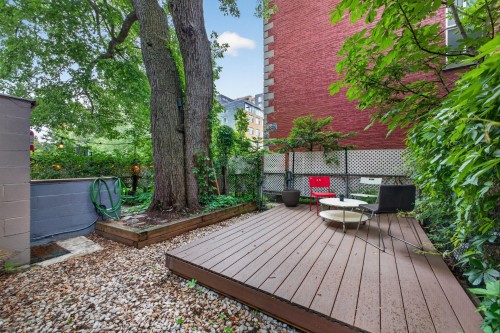 Courtyard - 89 Rue Milton, Montréal (Le Plateau-Mont-Royal), QC - Outdoor With Deck Patio Veranda With Exterior