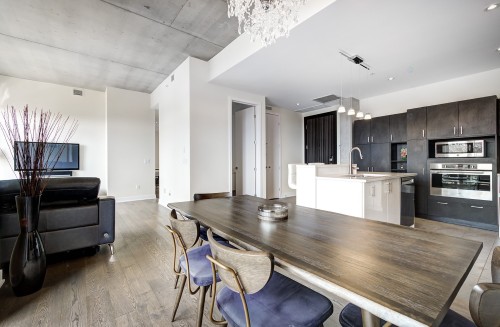 Salle à manger - 410-175 Av. Metcalfe, Westmount, QC 