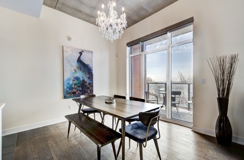 Salle à manger - 410-175 Av. Metcalfe, Westmount, QC 