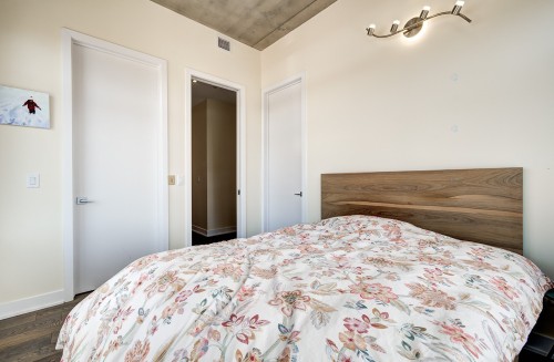 Chambre à coucher principale - 410-175 Av. Metcalfe, Westmount, QC 