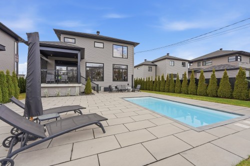 Cour - 123 Av. Du Littoral, Saint-Paul, QC - Outdoor With In Ground Pool
