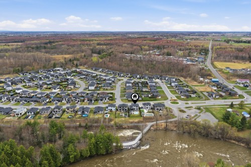 Photo aérienne - 123 Av. Du Littoral, Saint-Paul, QC - Outdoor With View