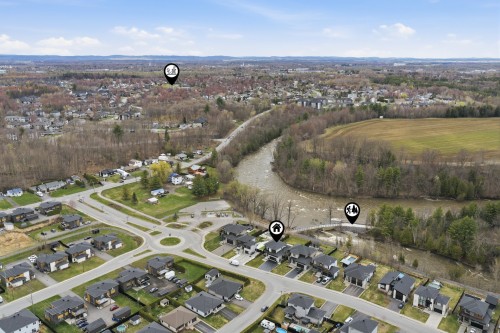 Photo aérienne - 123 Av. Du Littoral, Saint-Paul, QC - Outdoor With View