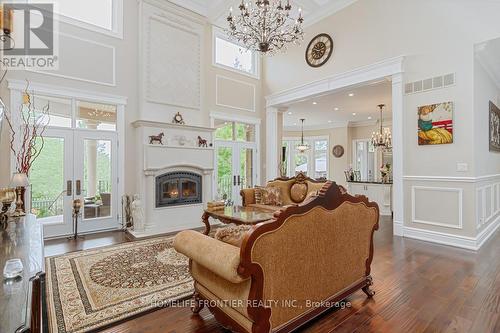 7645 16Th Side Road, King, ON - Indoor Photo Showing Living Room With Fireplace