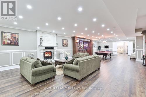 7645 16Th Side Road, King, ON - Indoor Photo Showing Living Room With Fireplace