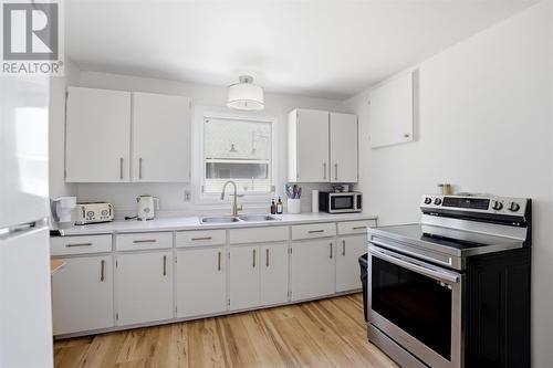 104 Eastern Ave, Sault Ste. Marie, ON - Indoor Photo Showing Kitchen With Double Sink
