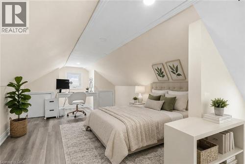 Virtually Staged - 141 Mcanulty Boulevard, Hamilton, ON - Indoor Photo Showing Bedroom